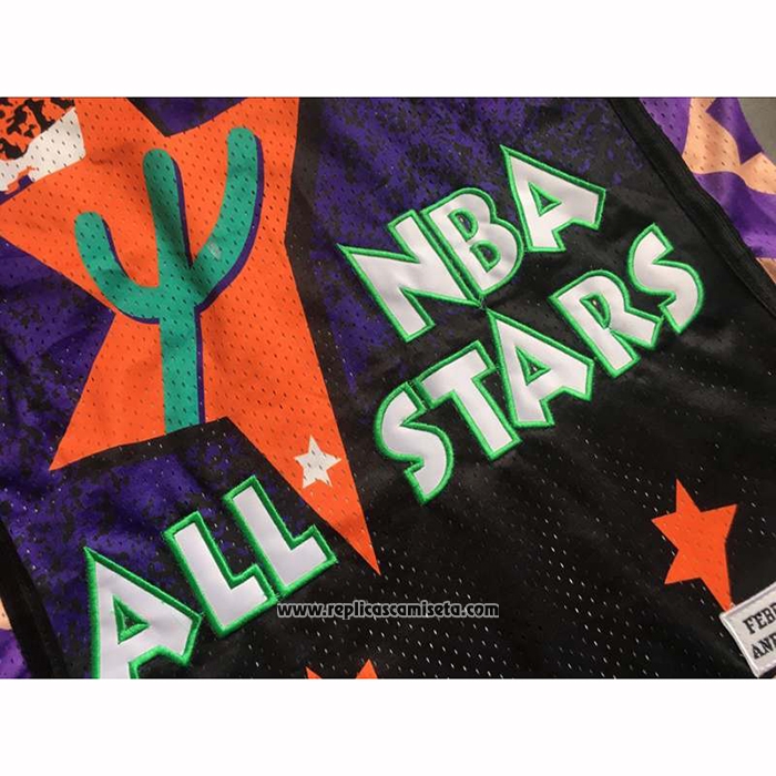 Camiseta All Star Orlando Magic Penny Hardaway #1 Hardwood Classics Mitchell & Ness Violeta